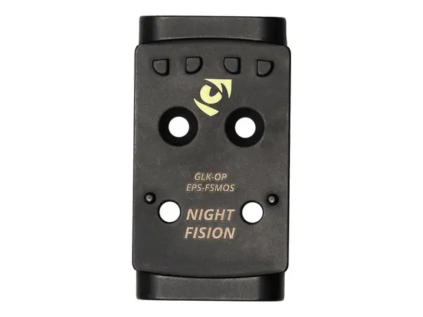 Optic Plate EPS w/Tritium Front Sight Glock Full Size MOS