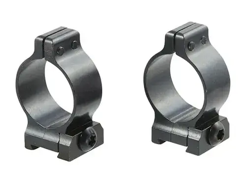 1" Low Matte Blue Rings