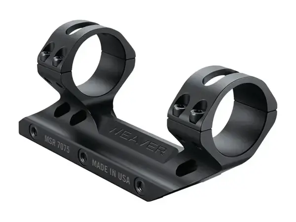 Premium 30mm Fixed MSR Optics Mount Black