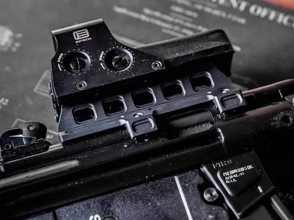 MP5/MP5K Tall 9 Slot 1913 Optic Mount