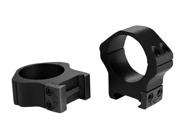 30mm High Horizontal Rings Matte Black