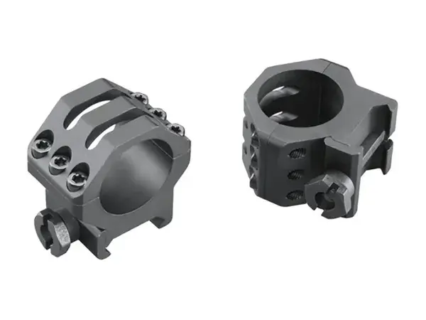 30mm Six-Hole Picatinny Rings, X-High