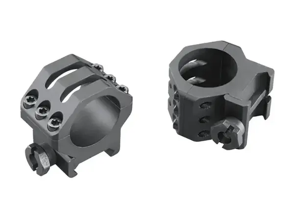 30mm Six-Hole Picatinny Rings, High
