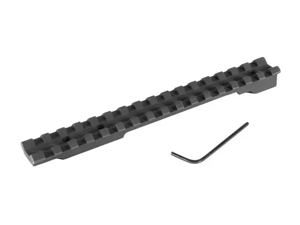 Mauser 98 Large Ring 3-Hole 1-PC Picatinny Base 0 MOA