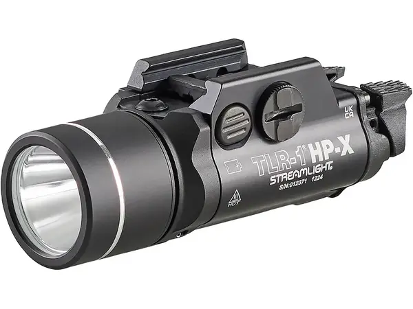 TLR-1 HP-X USB Long Range Rail Mnt WeaponLight 1,300 Lum BLK