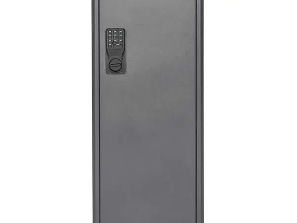 Gun Cabinet W/Digital Lock 18-Gun 55" H X 21" W X 18" D BLK