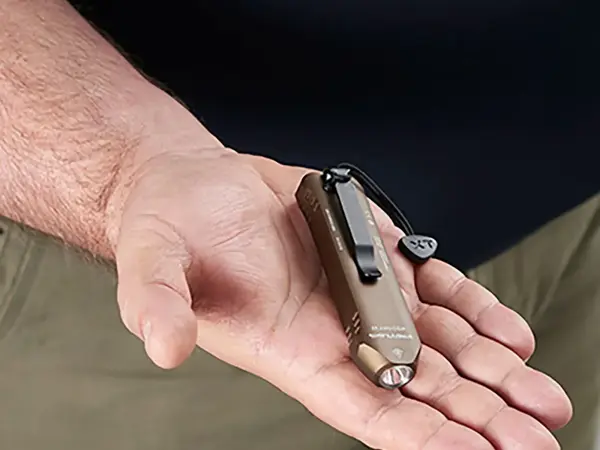 Wedge XT USB-C Rechargeable EDC Carry Flashlight Coyote