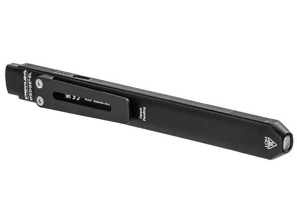 Wedge SL Ultra-Thin EDC Inspection Flashlight Black