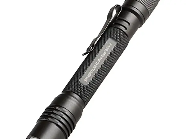 ProTac 2AA-X USB Rechargeable Tactical Flashlight Black