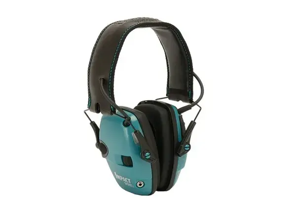 Impact Sport Electronic Earmuffs Teal