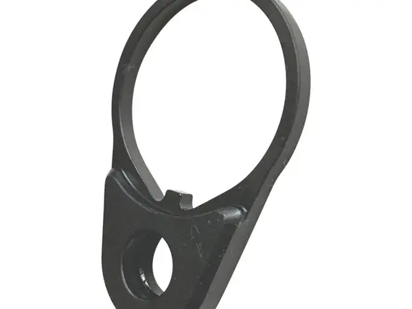 Sling Adapter End Plate, Hvy, 1 Socket DLC BLK