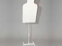 V-Tac "E" Silhouette w/Armor Plate Post & Tube Base