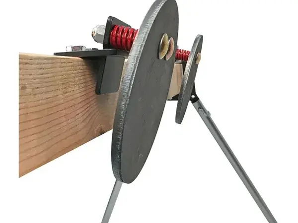 Practice Plate Rack With 8   Plates & Conduit Legs