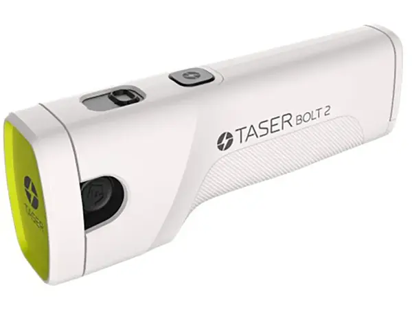 Bolt 2 Ranged & Direct Contact Stun Gun w/LED & Laser White