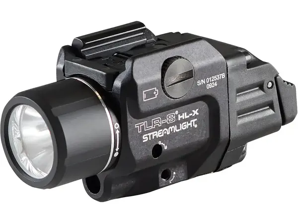 TLR-8 HL-X Rail Mount Tactical Light W/Red Laser Black