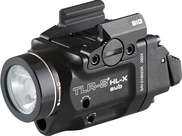 TLR-8 HL-X SUB Tactical Light W/Red Laser For P365/XL Black