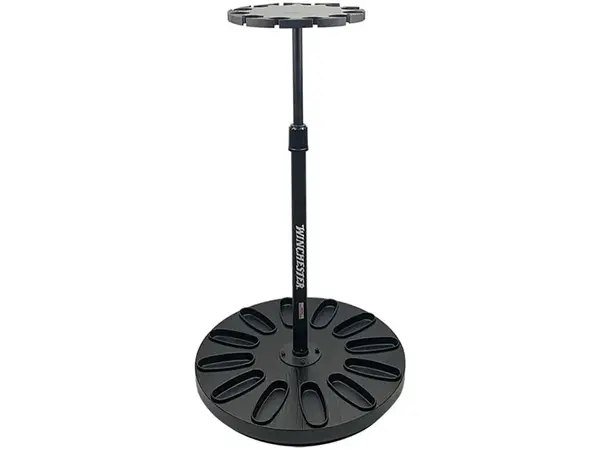 12 Gun Rotating Rack Black