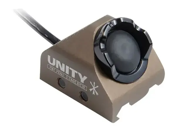 Hot Button Rail Mount NGAL Laser 6" Vis Over-Ride FDE