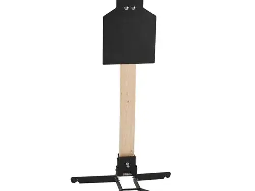 Steel IPSC Torso Handgun Target with Heavy Base