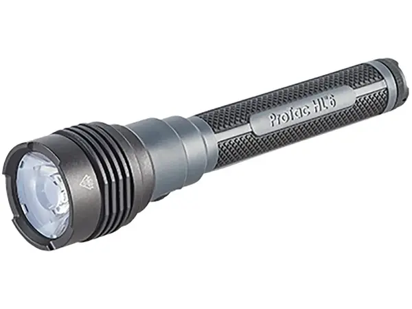 ProTac HL 6 LED USB Rechargeable Flashlight W/AC adapter BLK