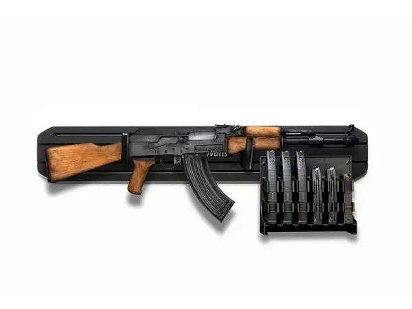 MinMod Rifle Rack w/Mag Pack Hanger for AR-308/AK-47