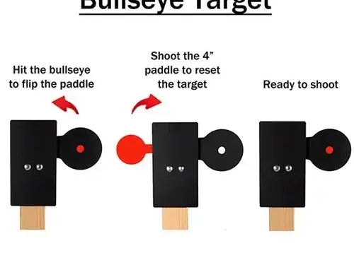 Rimfire Bullseye Target