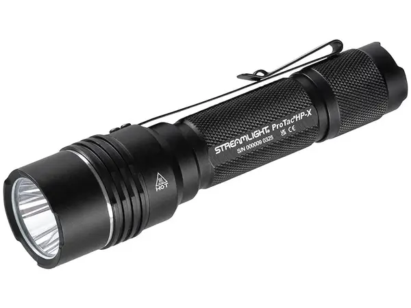 ProTac HP-X Tactical Flashlight CR-123A Black