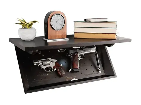 Firearm Concealment Shelf, Walnut