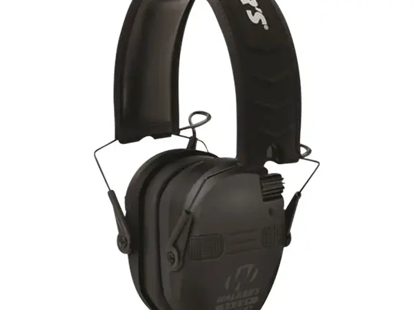 Razor Slim Electronic Quad Ear Muff w/ Bluetooth Black
