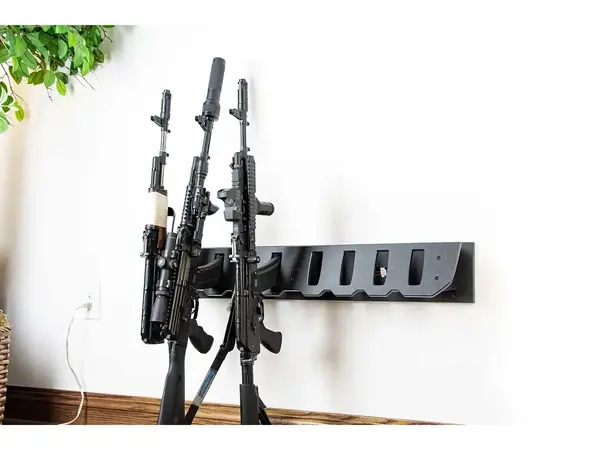 ModWall Multi-Gun Rack AK Version w/Backplate