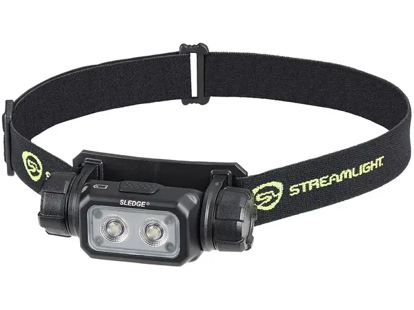 Sledge Headlamp Recharchabe Black