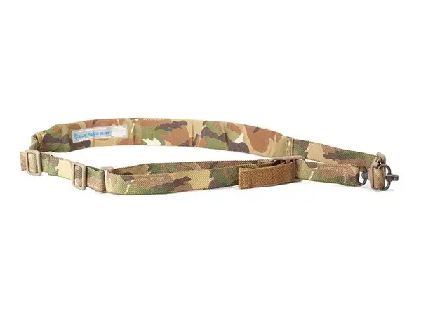 Vickers Padded 2-To-1 Red Swivel Sling Multicam