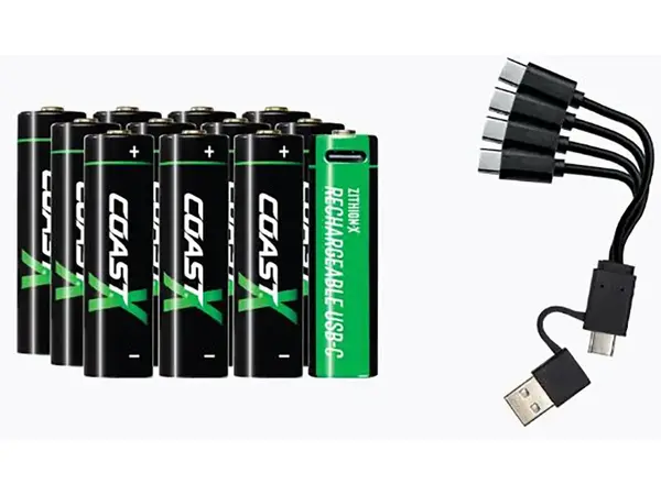 ZXAA Rechargable Battery 12-Pack