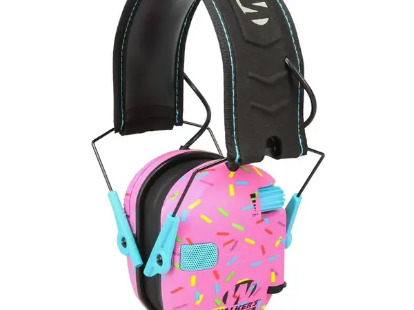 Razor Slim Folding Electronic Muff Pink Sprinkles