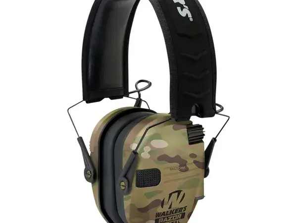 Razor Slim Electronic Muffs, Multicam