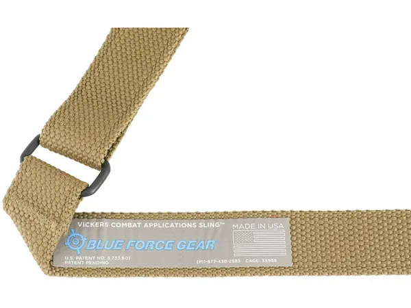 Vickers Sling Machine Hardware Coyote Brown