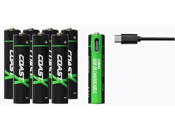 ZXAAA Rechargable Battery 8-Pack