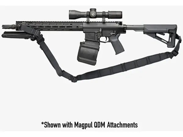 MS1 Padded Two-Point Rifle Sling Stealth Gray