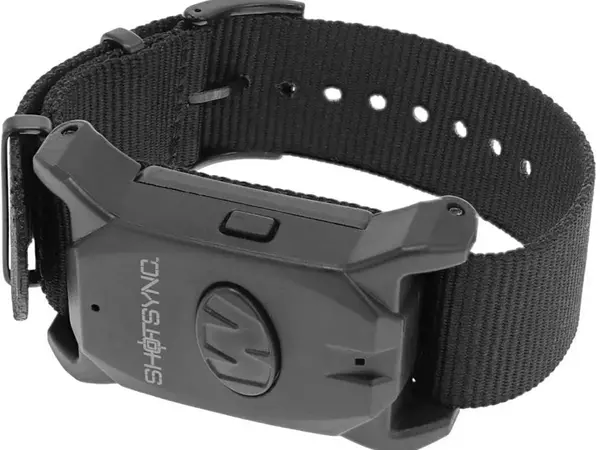 SHOTSYNC Wearable Shot Timer Black