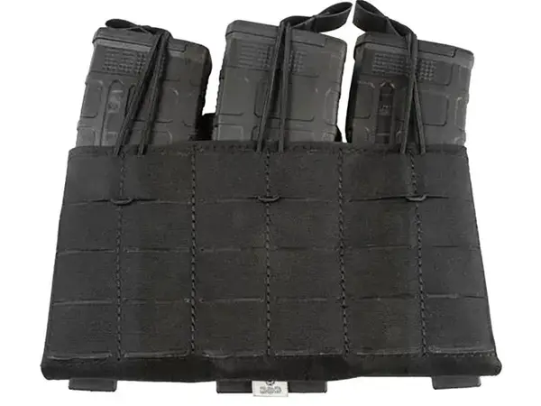 5.56mm Compact Triple Mag Panel, Black