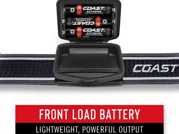FL70 Headlamp 650 Lumens w/Pure Beam & Twist Focus Black