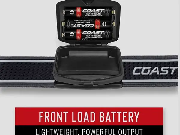 FL75 Headlamp 700 Lumens w/Pure Beam & Twist Focus BLK/Red