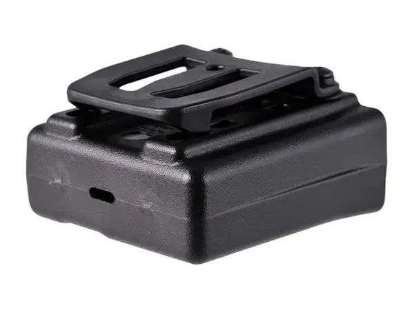 AR-15 Lictor Single Magazine Carrier with Belt Clip Black