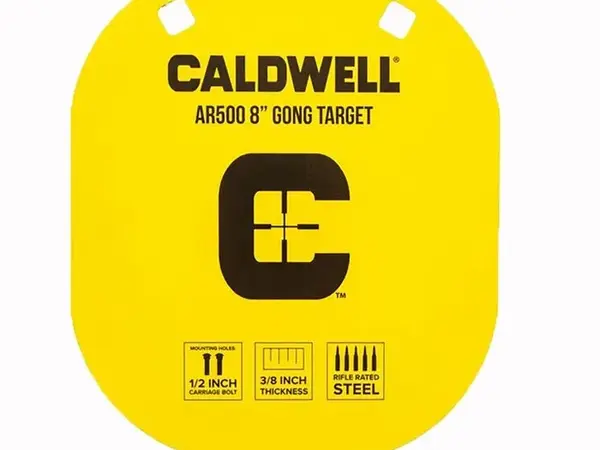 8" Gong AR500 Steel Target