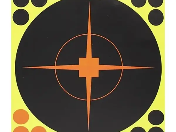 Shoot-N-C 12" Bullseye Target With Resealable Pack 25PK