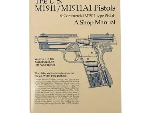 US M1911 and M1911A1 Shop Manual-Volume II