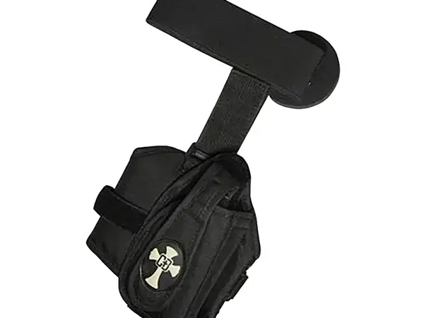 Small Ankle Holster Right Hand Black