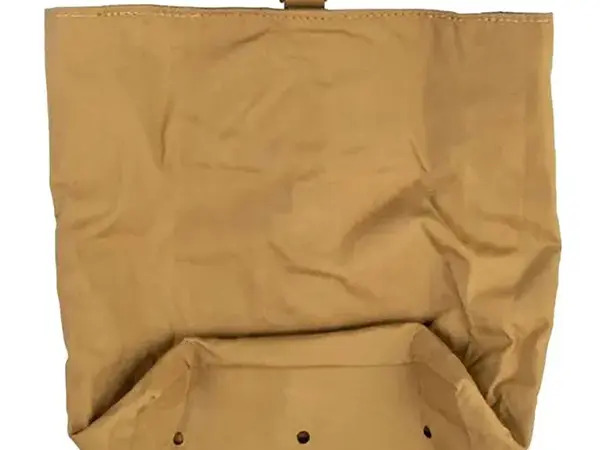 Roll Up Dump Pouch Laminate Coyote Brown