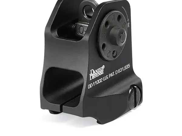 Fixed Lightweight Sight Set for AR-15 Black