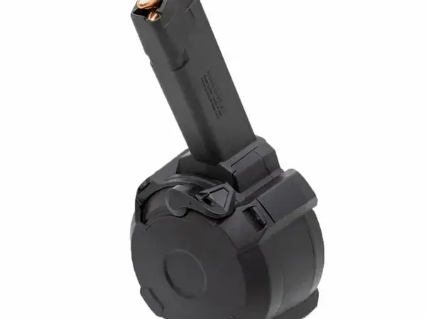 PMAG D-50 GL9 9mm Luger Drum 50RD for Glock Black